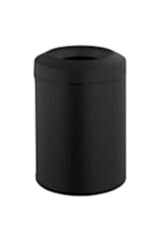 Base 200 A4415136 Çöp Kovası, 5 Litre, Mat Siyah