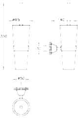 Matrix A44582 Tuvalet Fırçalığı, Duvardan, Krom